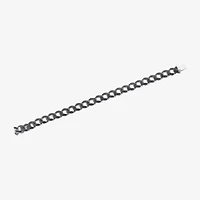 Mens Sterling Silver 8 1/2 Inch Link Bracelet