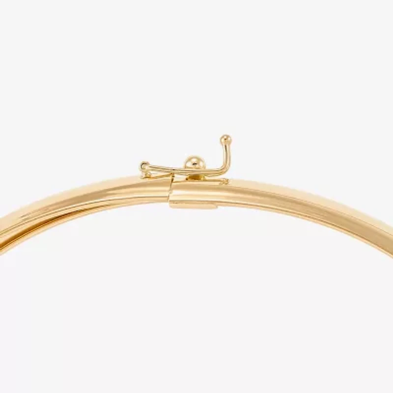Womens 10K Gold Bangle Bracelet