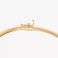 Womens 10K Gold Bangle Bracelet