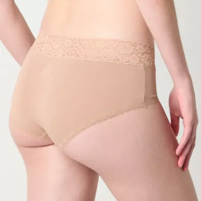 Arizona Body Cotton with Lace Boyshort Panty