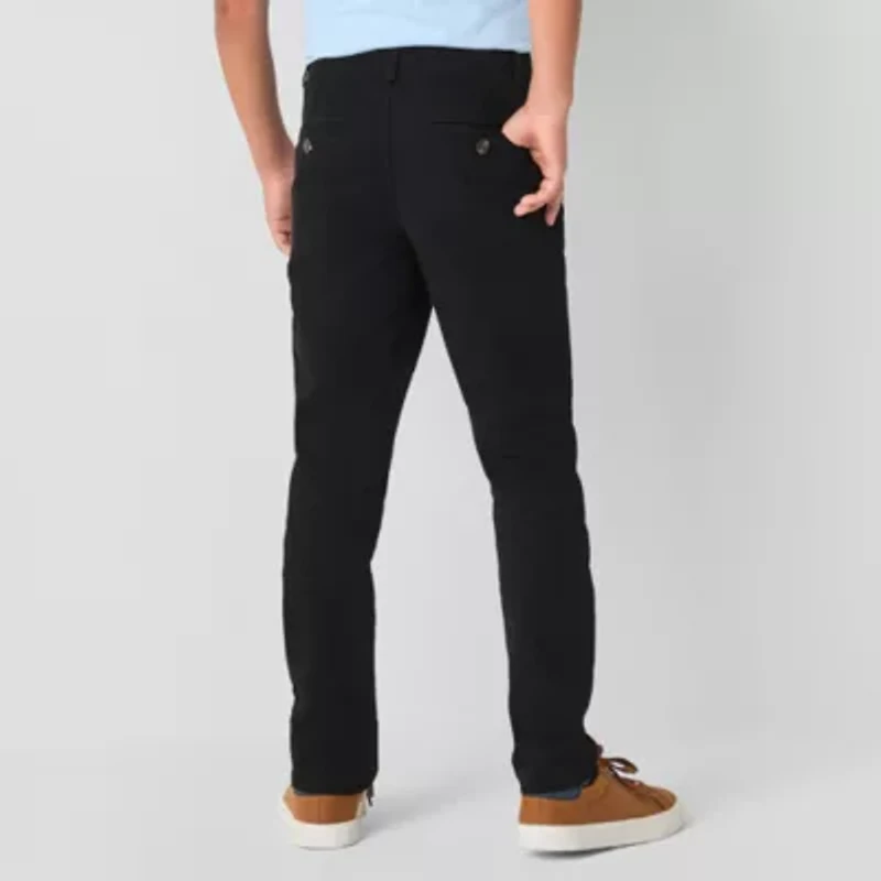 Thereabouts Little & Big Kid Boys Straight Regular Fit Flat Front Pant
