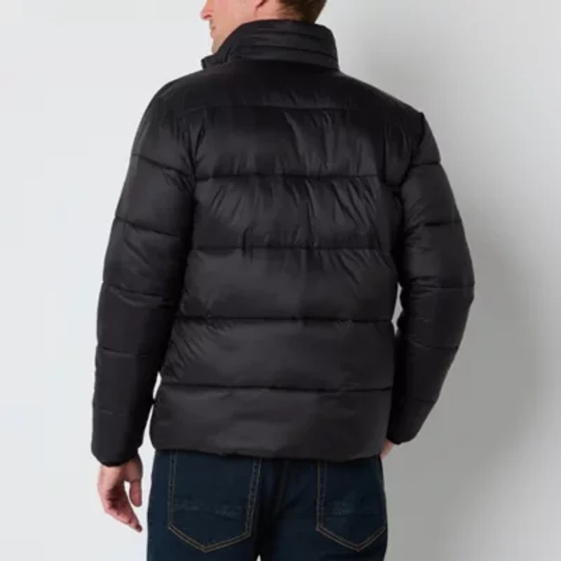 St. John's Bay Mens Water Resistant Midweight Puffer Jacket