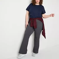 Xersion EverPerform Womens High Rise Cotton Yoga Pant Plus