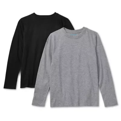 Thereabouts Little & Big Kid Boys Crew Neck Long Sleeve 2-pc. T-Shirt