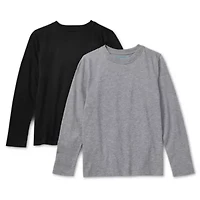 Thereabouts Little & Big Kid Boys Crew Neck Long Sleeve 2-pc. T-Shirt