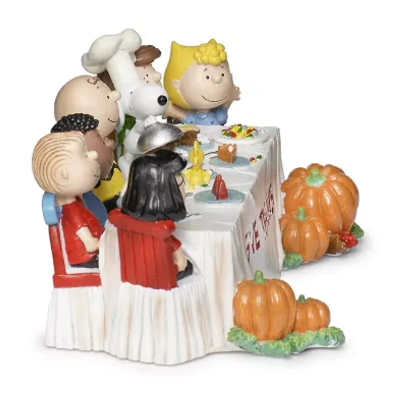 Roman 4.75in Give Thanks Peanuts Thanksgiving Tabletop Decor