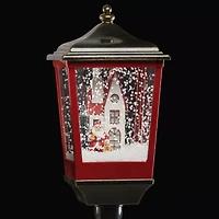 Roman 78in Musical Led Double Lamp Plays Music Christmas Tabletop Decor