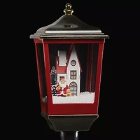 Roman 78in Musical Led Double Lamp Plays Music Christmas Tabletop Decor