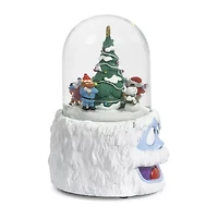 Roman 6.25in Musical Rudolph Bumble Dome Plays Music Christmas Tabletop Decor