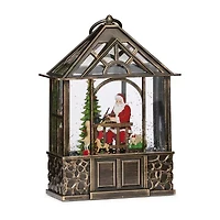 Roman 11in Lighted Swirl Gazebo Christmas Tabletop Decor