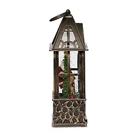 Roman 11in Lighted Swirl Gazebo Christmas Tabletop Decor