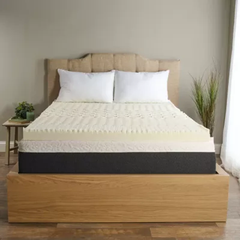 Isotonic® 3” 5-Zone Mattress Topper Featuring Isotonic®+ Memory Foam