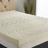 Isotonic® 3” 5-Zone Mattress Topper Featuring Isotonic®+ Memory Foam