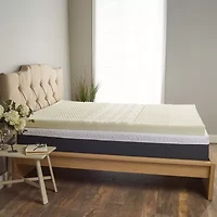 Isotonic® 4” 5-Zone Mattress Topper Featuring Isotonic®+ Memory Foam