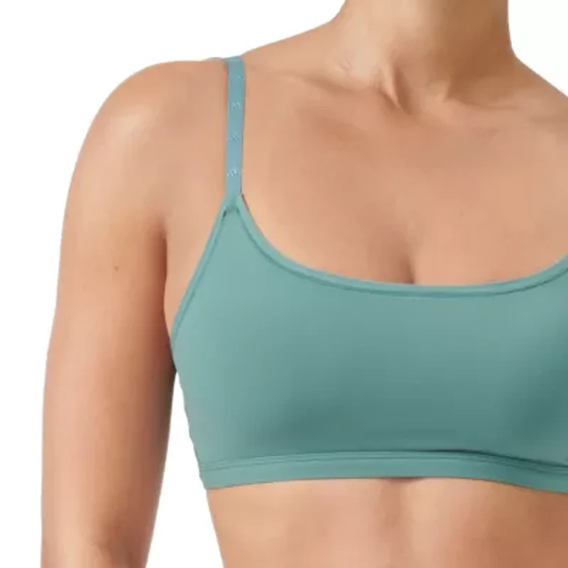Adidas Micro Bodyfit Padded Scoop Bralette-4A0460