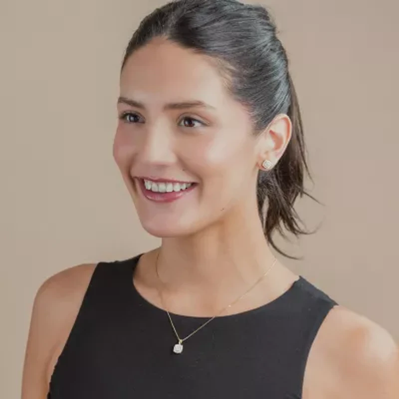 Diamond Blossom Womens 3/4 CT. T.W. Natural White Diamond 14K Gold 2-pc. Jewelry Set