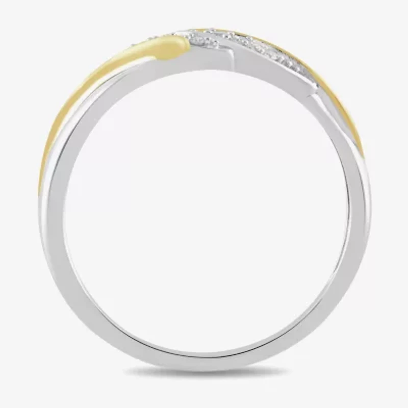 Womens 1/2 CT. T.W. Lab Grown White Diamond 14K Gold Over Silver Side Stone Bridal Set