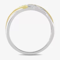Womens 1/2 CT. T.W. Lab Grown White Diamond 14K Gold Over Silver Side Stone Bridal Set