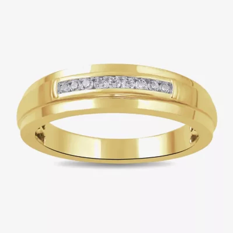 Womens 1 CT. T.W. Lab Grown White Diamond 14K Gold Over Silver Wedding Bridal Set