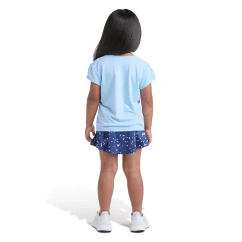adidas Little Girls 2-pc. Skort Set