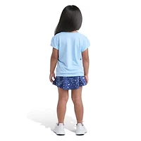 adidas Little Girls 2-pc. Skort Set
