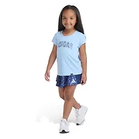 adidas Little Girls 2-pc. Skort Set