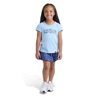 adidas Little Girls 2-pc. Skort Set