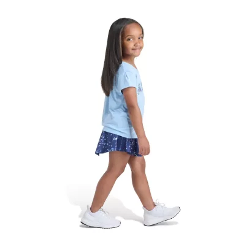 adidas Little Girls 2-pc. Skort Set