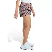 adidas Big Girls Mid Rise Running Short