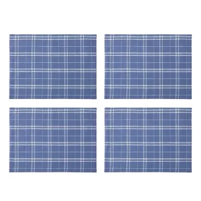 Linden Street Windowpane 4-pc. Placemat
