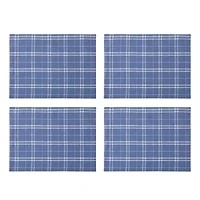Linden Street Windowpane 4-pc. Placemat