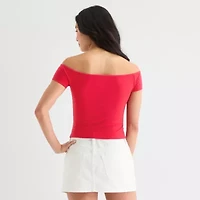 Grayson Threads, The Label Womens Juniors Short Sleeve Loose Fit Graphic T-Shirt