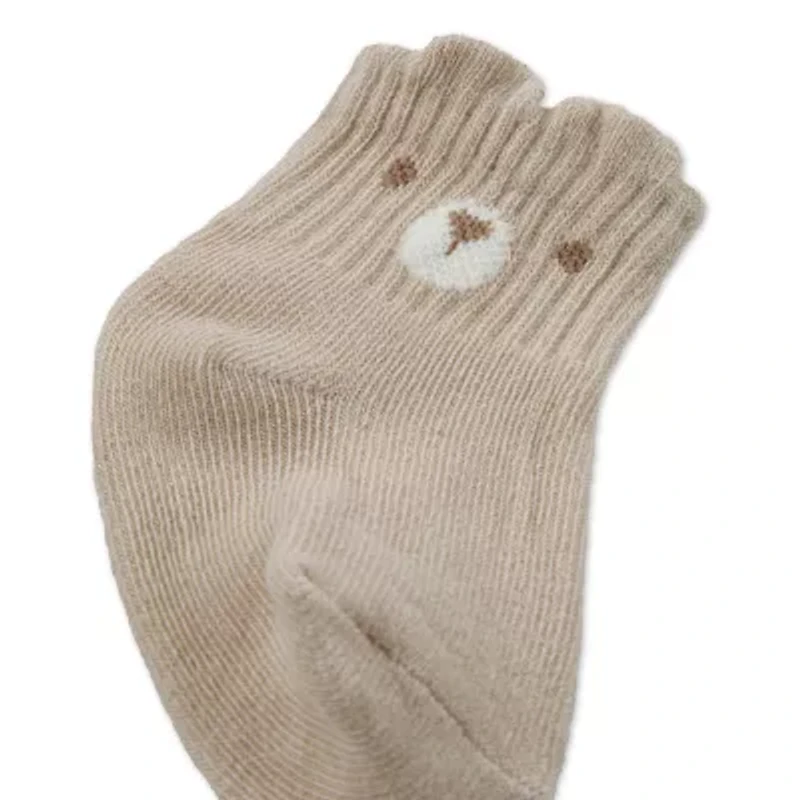 Huggies Baby Boys Multi-Pack 6 Pair Quarter Ankle Socks