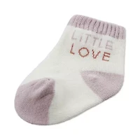 Huggies Baby Girls Multi-Pack 6 Pair Quarter Ankle Socks
