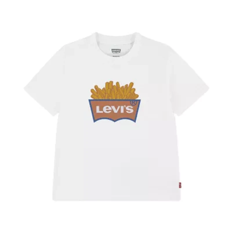 Levi's Big Kid Boys Crew Neck Short Sleeve Regular Fit Graphic T-Shirt
