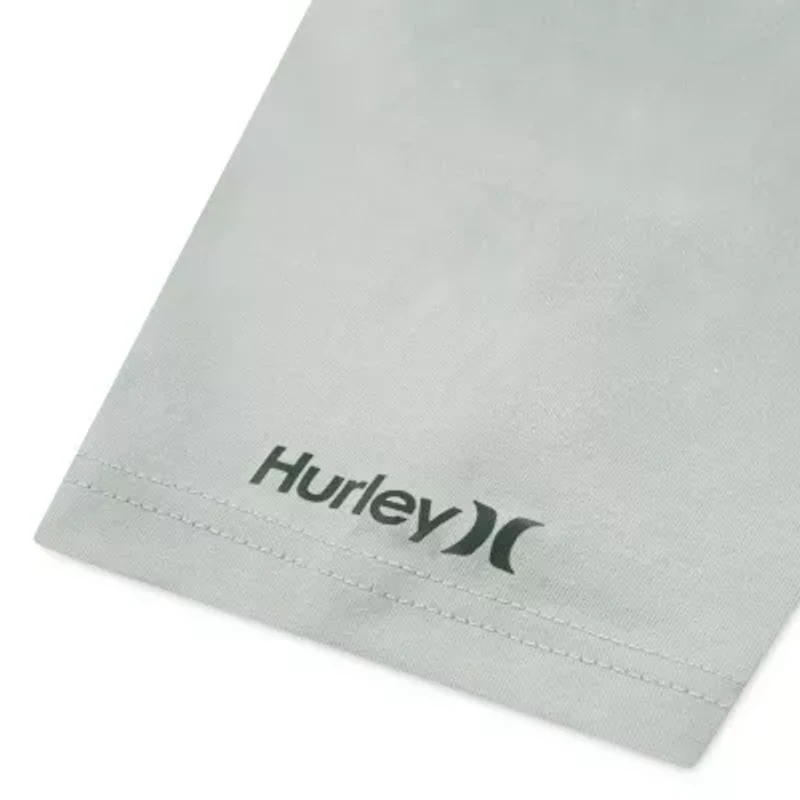 Hurley Big Kid Boys Crew Neck Short Sleeve Regular Fit Graphic T-Shirt
