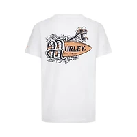 Hurley Big Kid Boys Crew Neck Short Sleeve Regular Fit Graphic T-Shirt