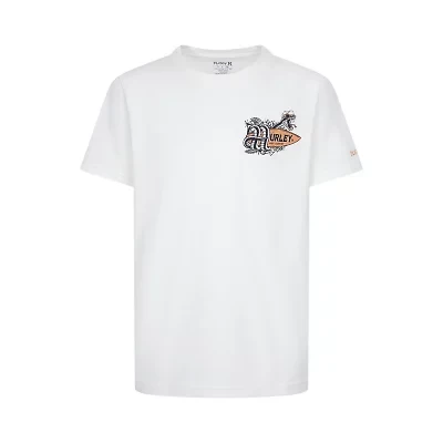 Hurley Big Kid Boys Crew Neck Short Sleeve Regular Fit Graphic T-Shirt