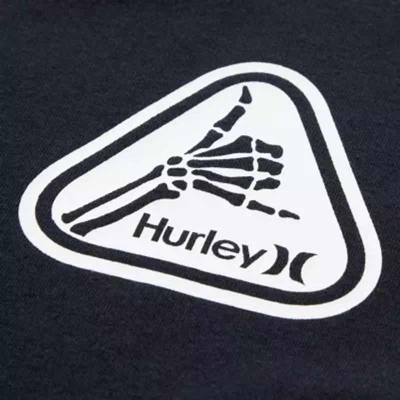 Hurley Big Kid Boys Crew Neck Short Sleeve Regular Fit Graphic T-Shirt