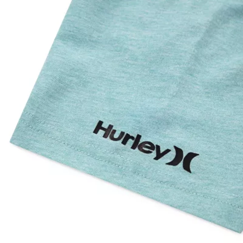 Hurley Big Kid Boys Crew Neck Short Sleeve Regular Fit Graphic T-Shirt