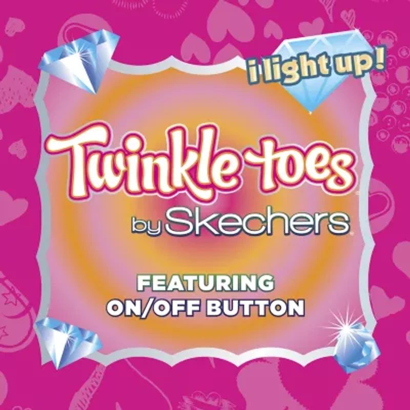 Skechers Heart Steps Toddler Girls Sneakers