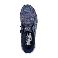 Skechers Womens Go Walk Joy Halen Hands Free Slip-Ins Slip-On Walking Shoes