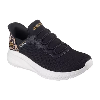 Skechers Bobs Hands Free Slip-Ins Squad Chaos Seize The Hour Womens Slip-On Walking Shoes
