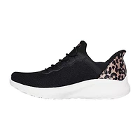 Skechers Bobs Hands Free Slip-Ins Squad Chaos Seize The Hour Womens Slip-On Walking Shoes