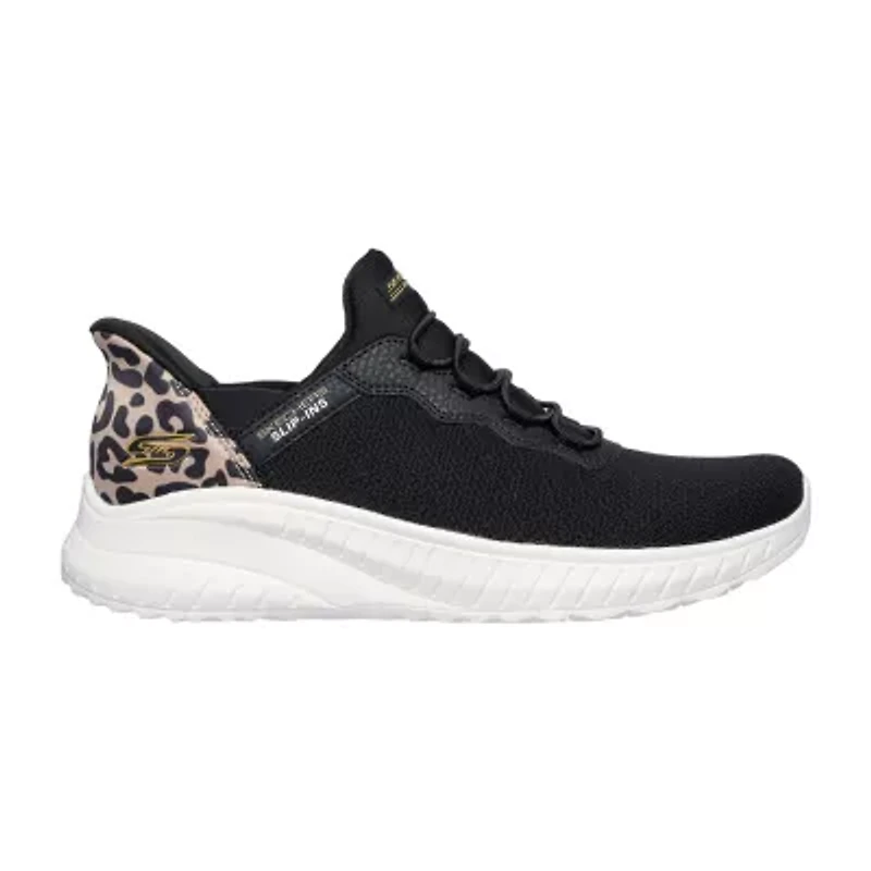 Skechers Bobs Hands Free Slip-Ins Squad Chaos Seize The Hour Womens Slip-On Walking Shoes