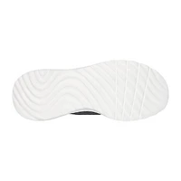 Skechers Bobs Hands Free Slip-Ins Sport Squad Chaos Stroke Of Luck Womens Slip-On Walking Shoes