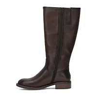 Frye and Co. Womens Charlize Stacked Heel Riding Boots