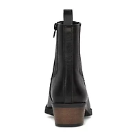 Frye and Co. Womens Helmi Flat Heel Booties