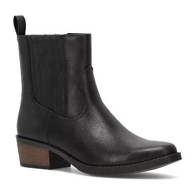 Frye and Co. Womens Helmi Flat Heel Booties