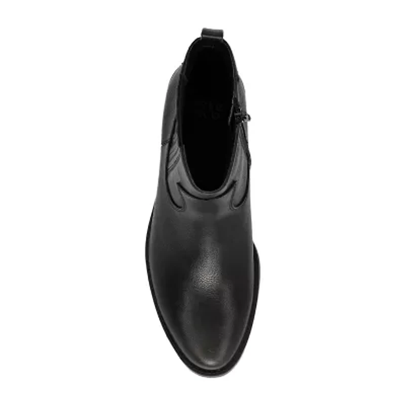 Frye and Co. Womens Helmi Flat Heel Booties
